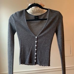 UO - Out From Under Knit Crop Top
